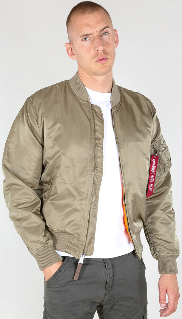 Alpha Industries MA-1 VF 59 Jacket Khaki M Figure 3