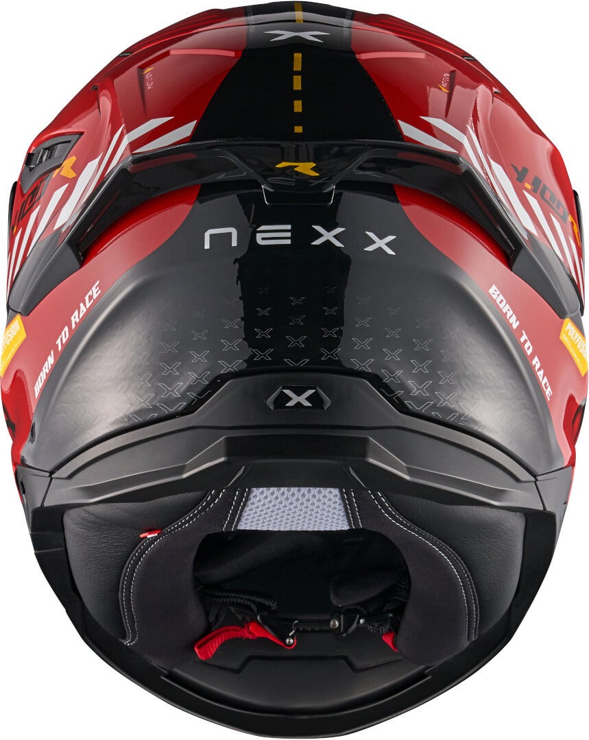 Nexx Y.100R Fade Casco rosso/nero XXL (63/64) Figura 4