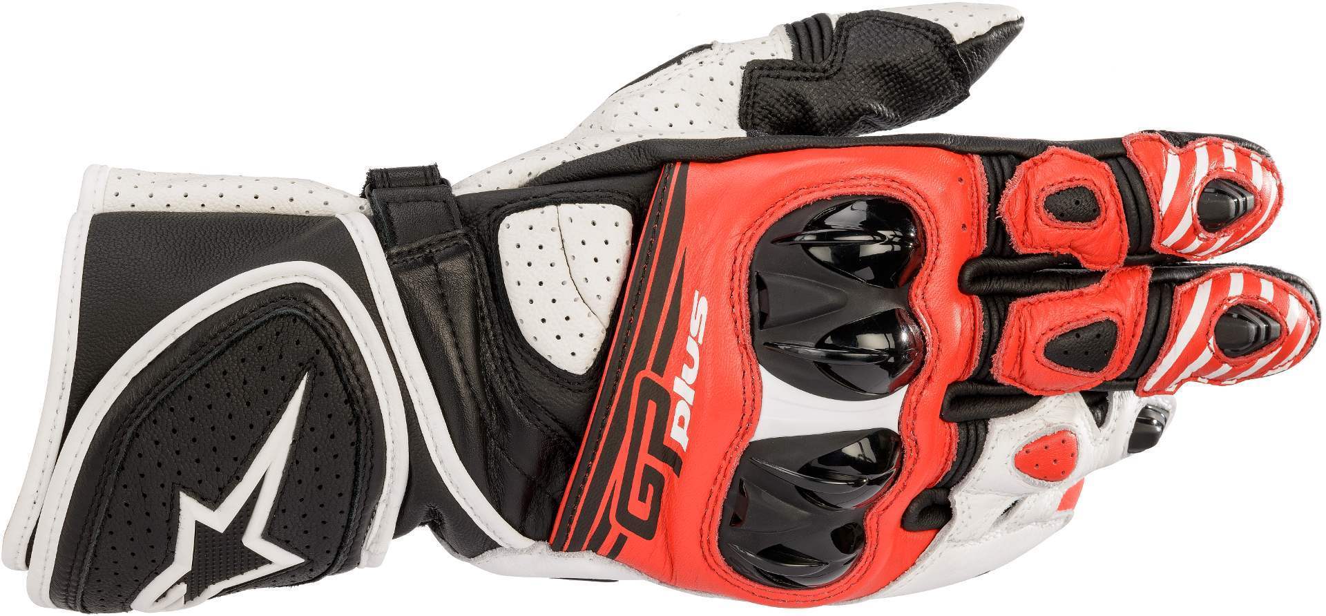Alpinestars GP Plus R V2 Motorcycle Gloves black/white/red M Figure 1