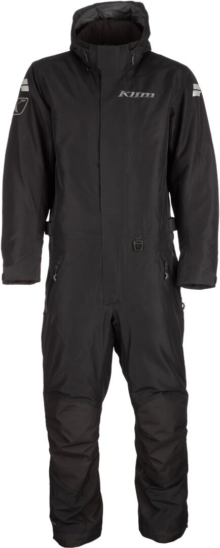 Klim Railslide One Piece Snowmobile Suit black/grey Short M Figure 5