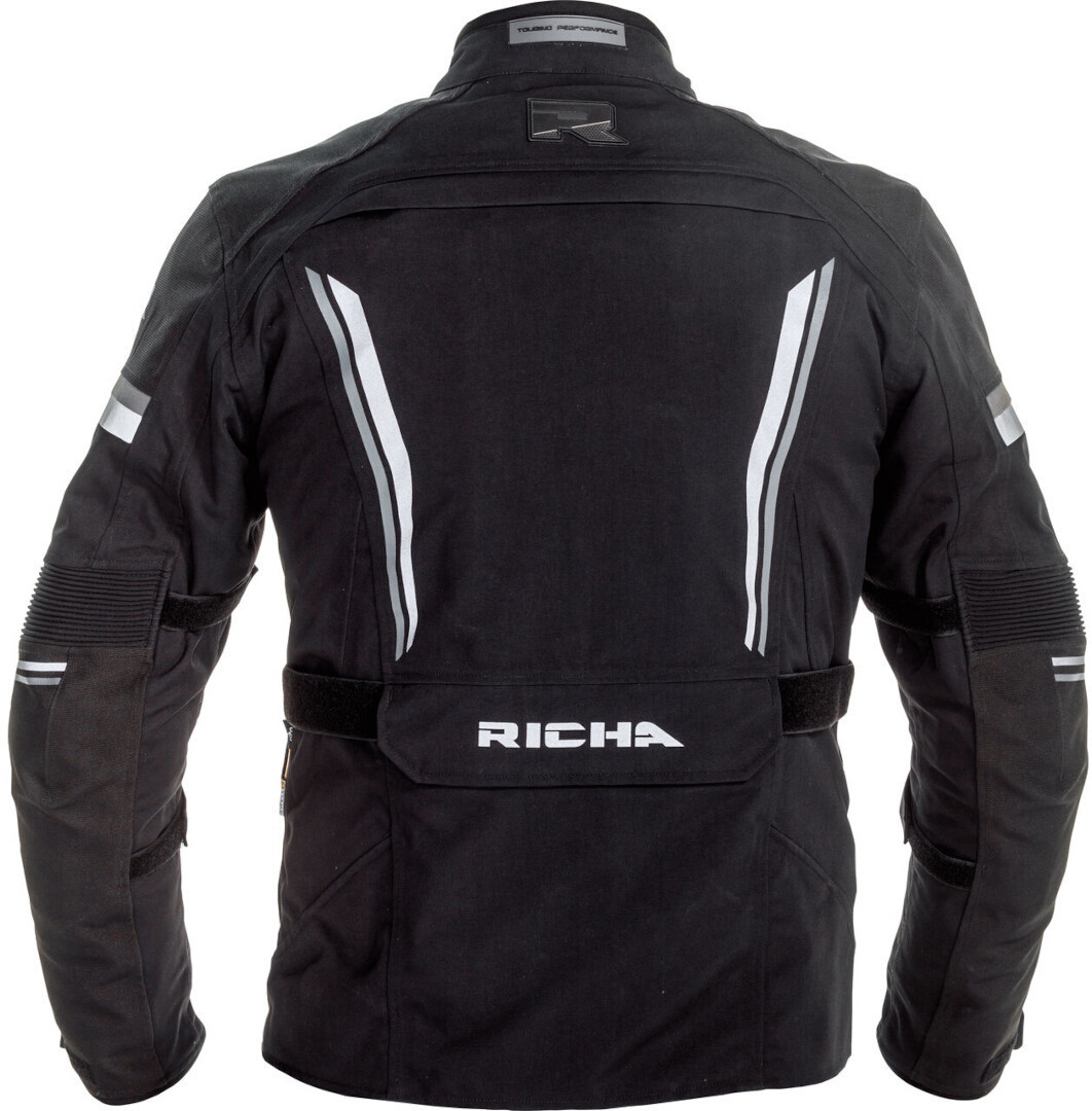 Richa Infinity 2 Pro Ladies Motorcycle Textile Jacket black/white/grey 4XL Figure 2