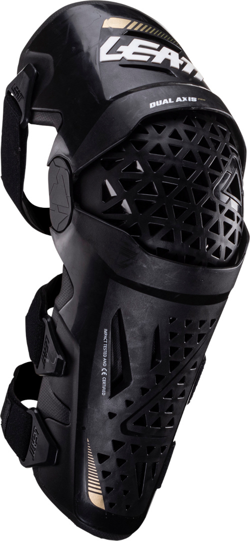 Leatt Dual Axis Pro Protecții pentru genunchi și tibie negru S/M Figura 2