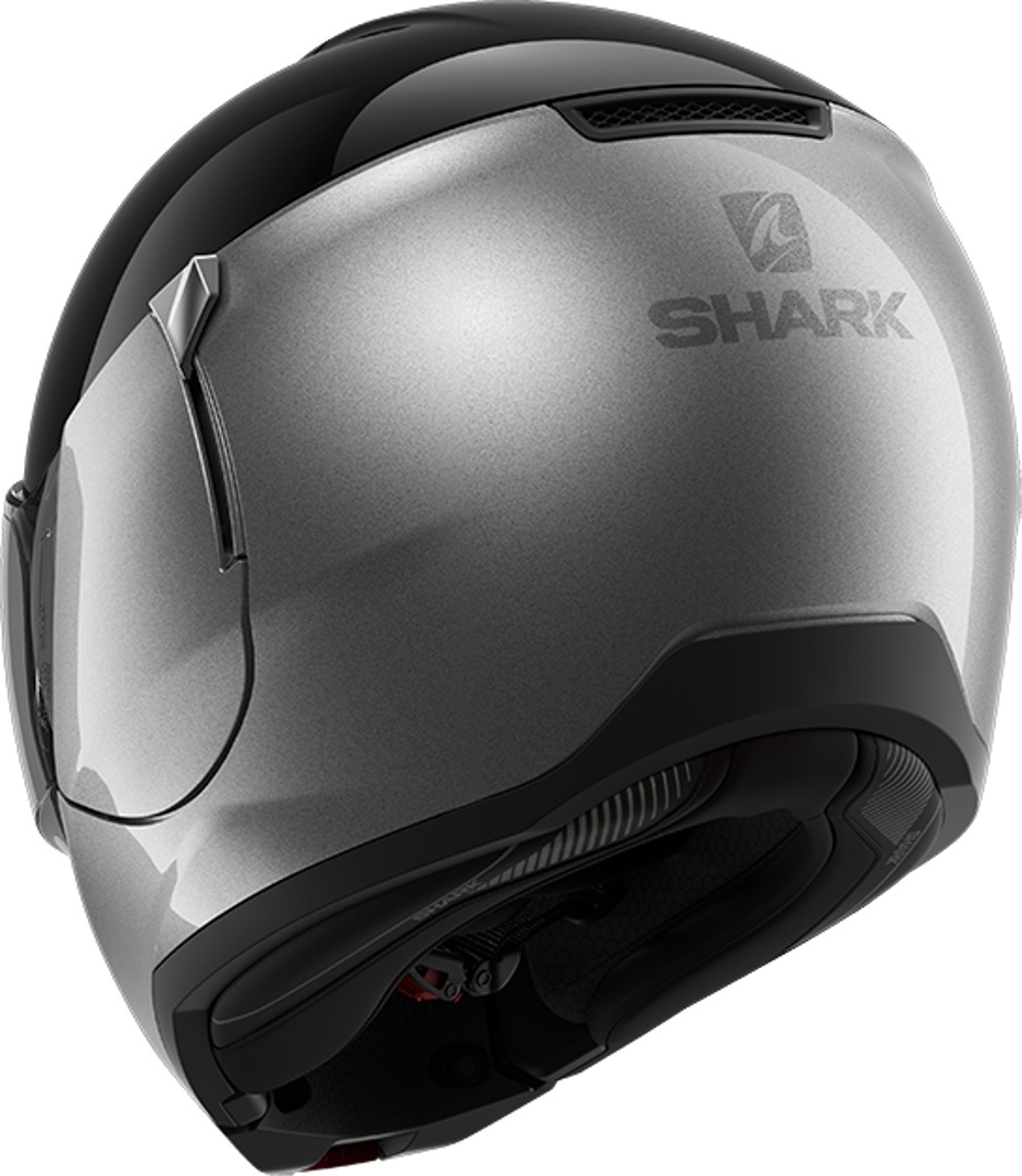Shark Evojet Blank Dual Cască Negru/argintiu XS (53/54) Figura 5