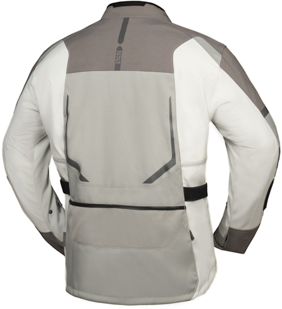 IXS Lennox-ST+ Motorfiets Textiel Jas grijs 4XL Figuur 2