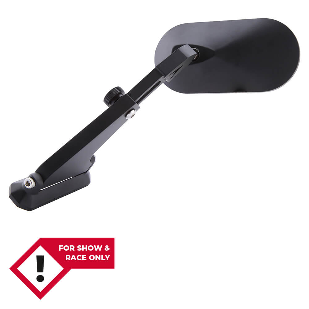 SHIN YO Verkleidungsspiegel, Alu, oval Figura 1