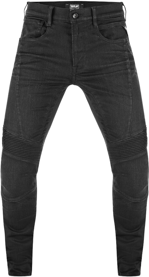 Replay Fender Motorcykel Jeans Sort 36 Figur 2