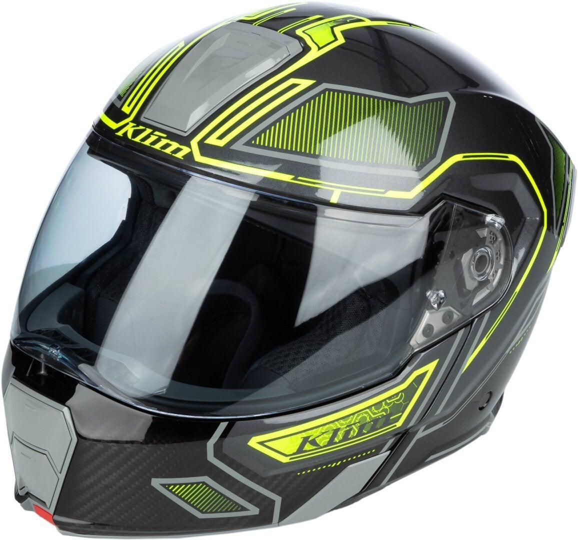 Klim GT1 Expedition Kask z włókna węglowego /neonowo-żółty XXL (63/64) Rysunek 1