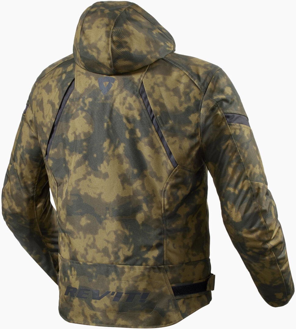 Revit Flare 3 H2O Veste textile de moto imperméable Vert/camouflage L Figure 2