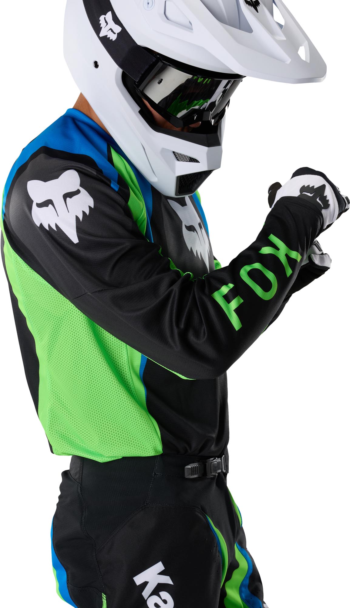 FOX 180 Kawasaki Motocross Jersey S Abbildung 6