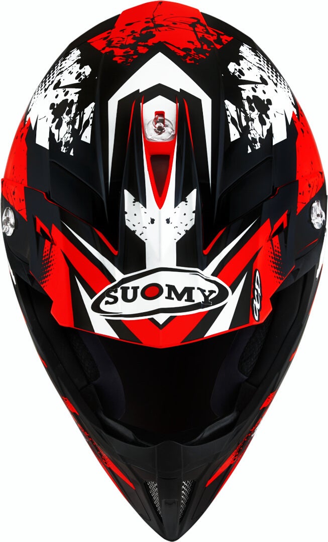 Suomy X-Wing Gap Casco Motocross rosso/nero/bianco S Figura 8