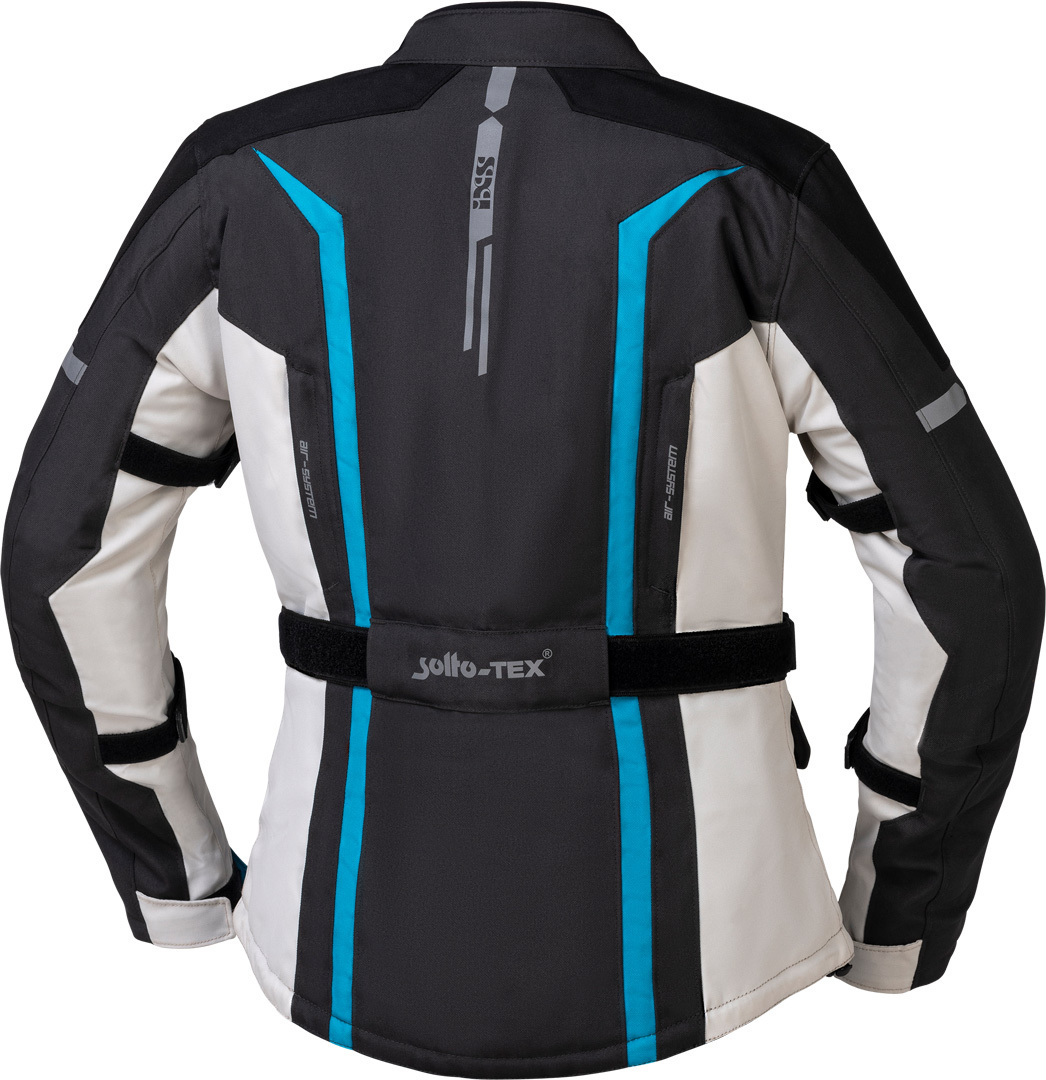 IXS Evans-ST 2.0 Damen Motorrad Textiljacke grau/blau L Abbildung 2