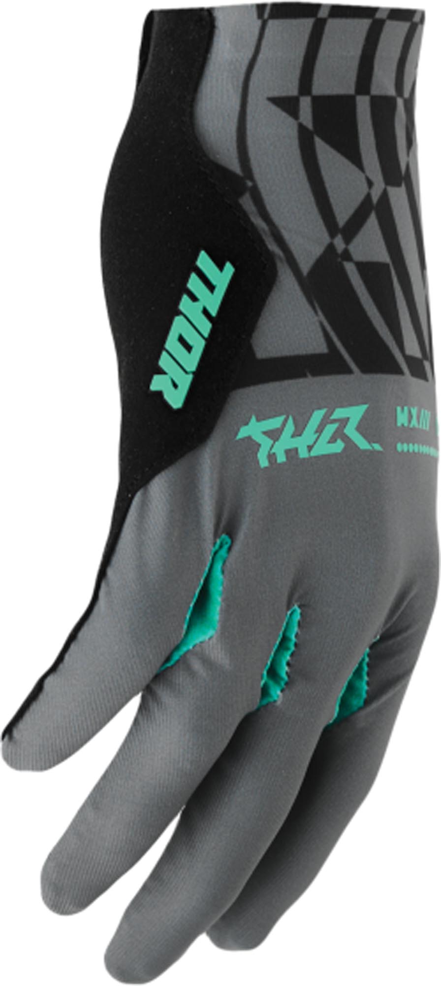 Thor Sportmode Mind Control Mănuși de motocross gri/negru L Figura 3
