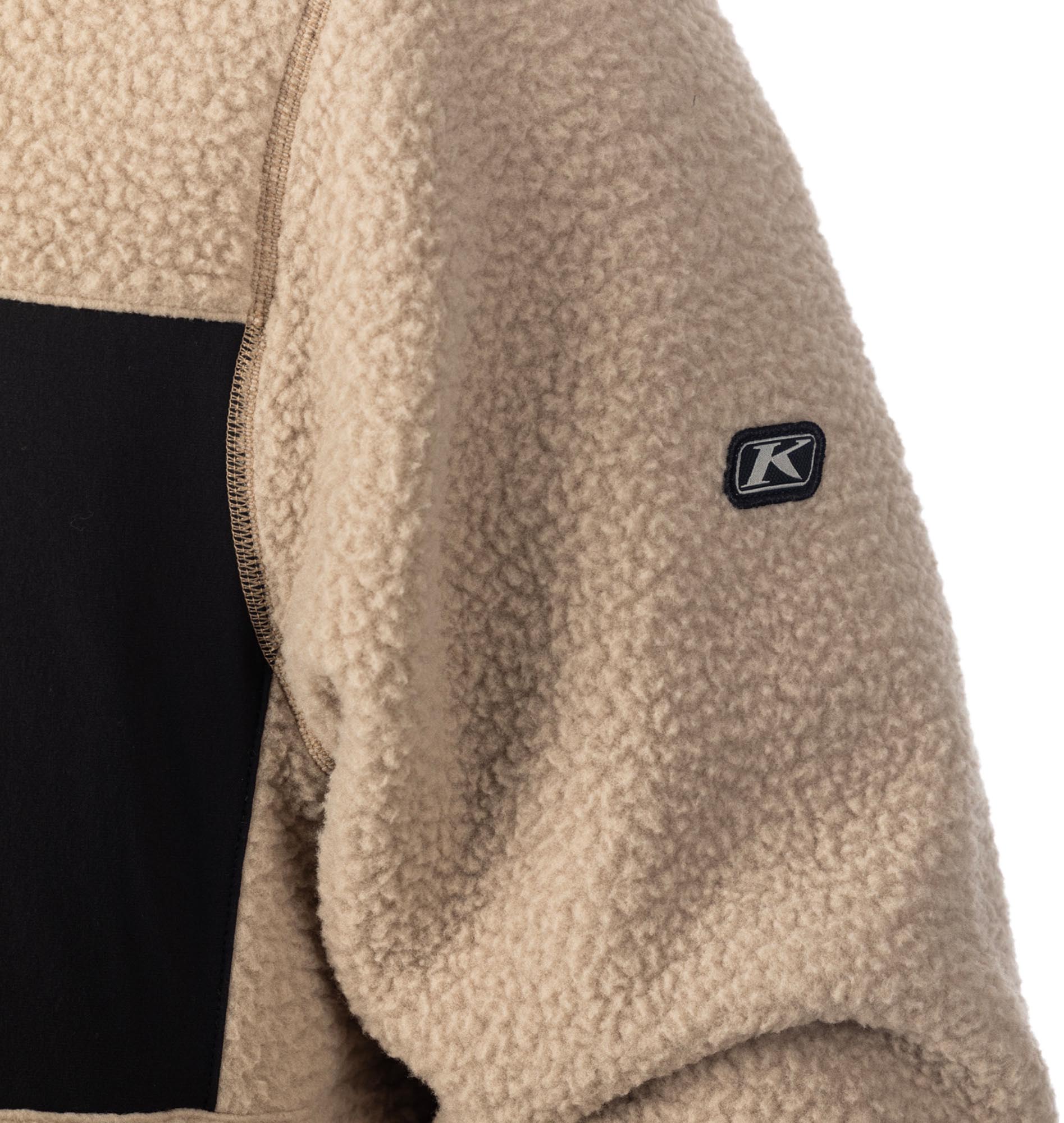 Klim High Pile Jacket beige/black M Figure 6