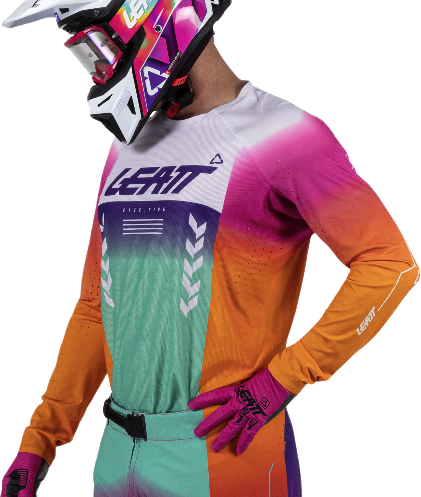 Leatt Moto 5.5 UltraWeld Motocross Jersey multi-coloured L Figure 5