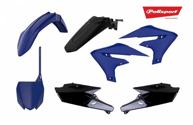 POLISPORT Kit de plastic Yamaha YZ250/450F albastru/negru Figura 2