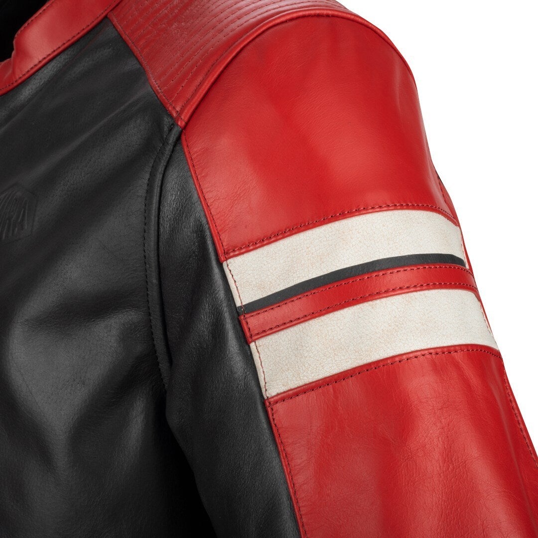Segura Romeo Motorcycle Leather Jacket black/red 4XL Figure 3