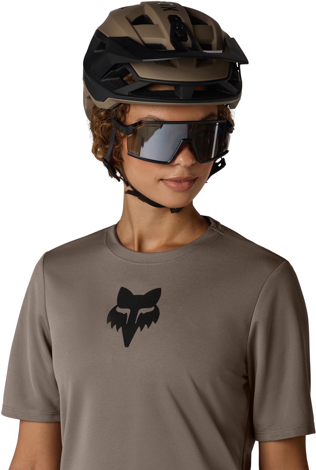 FOX Ranger Fox Head Dame Cykeltrøje lysebrun M Figur 5