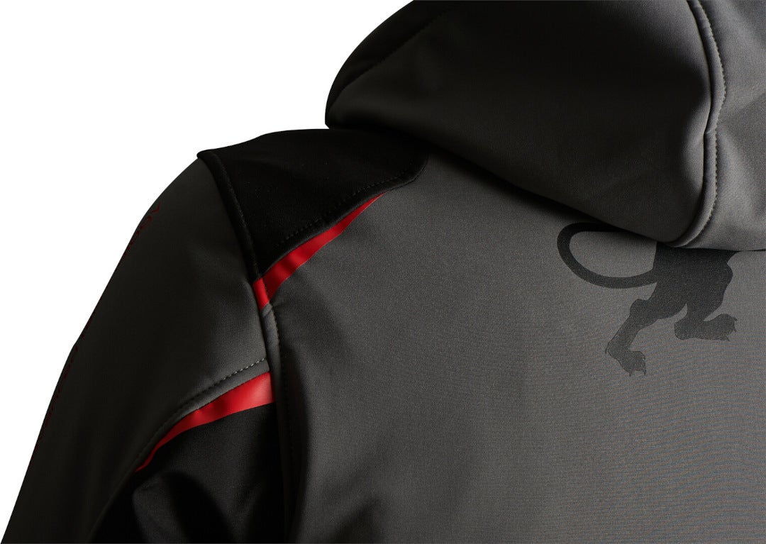 Furygan Sektor Roadster Motorcycle Textile Jacket dark grey/black/red 3XL Figure 10