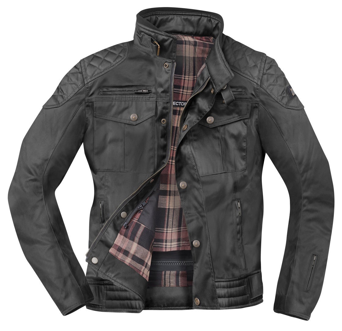 Bogotto Barton Veste cirée de moto imperméable noir XXL Figure 4