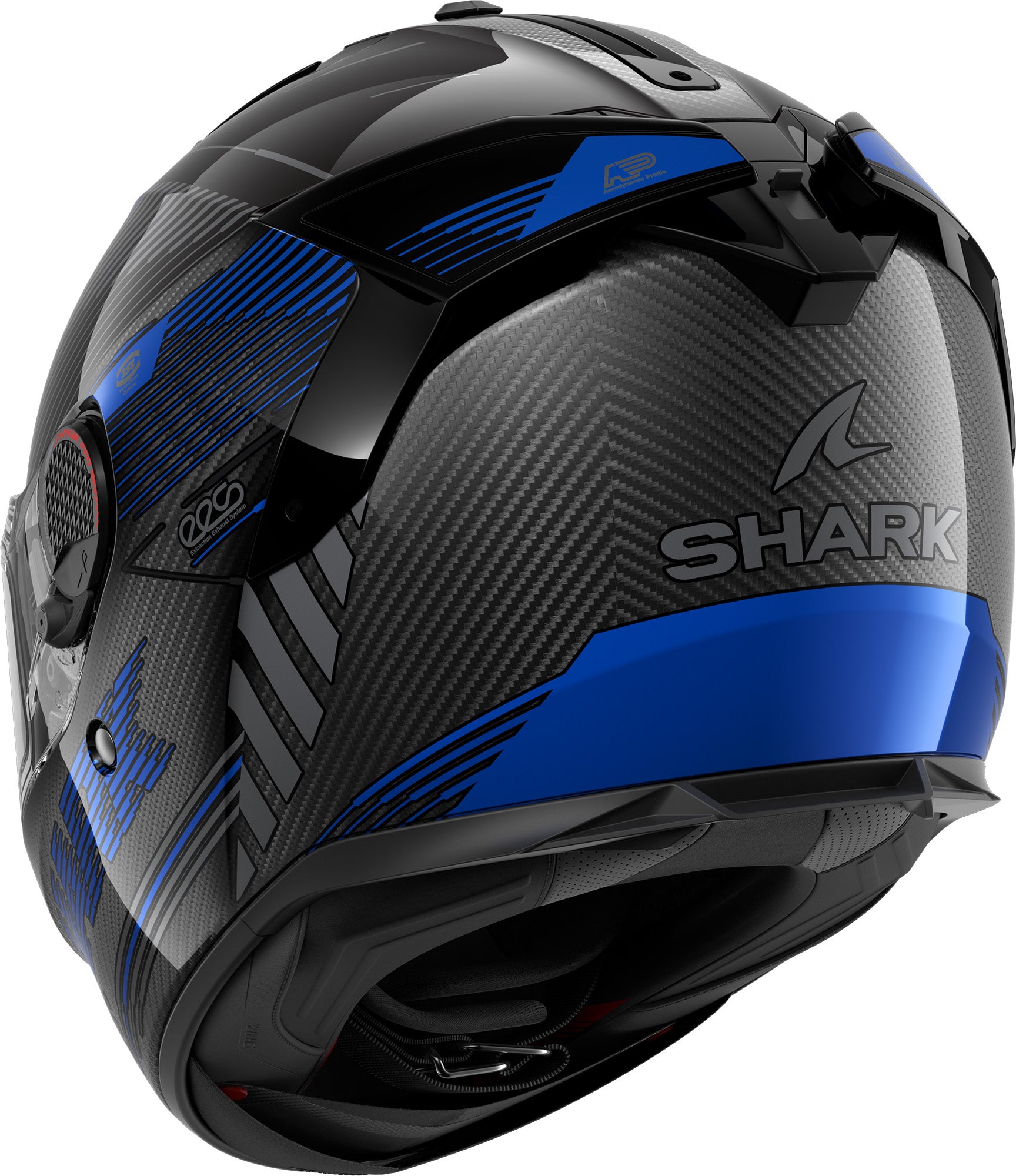 Shark Spartan GT Pro Carbon Axium Cască Negru/antracit/albastru L (59/60) Figura 2