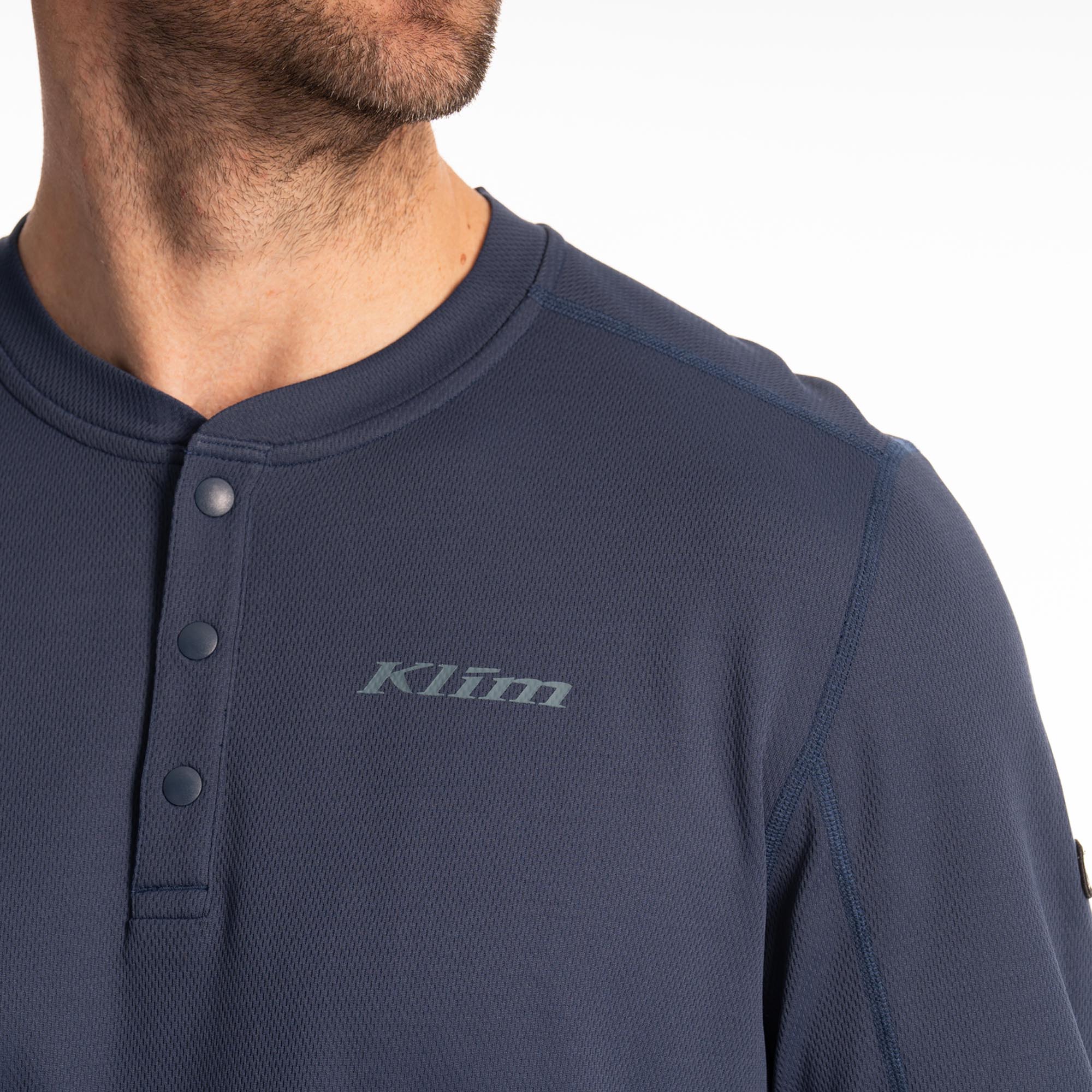 Klim Sidewinder Wool Camicia a maniche lunghe blu 3XL Figura 5