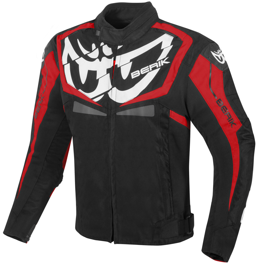 Berik Radic Evo Waterproof Motorcycle Textile Jacket black/red 60 Figure 1