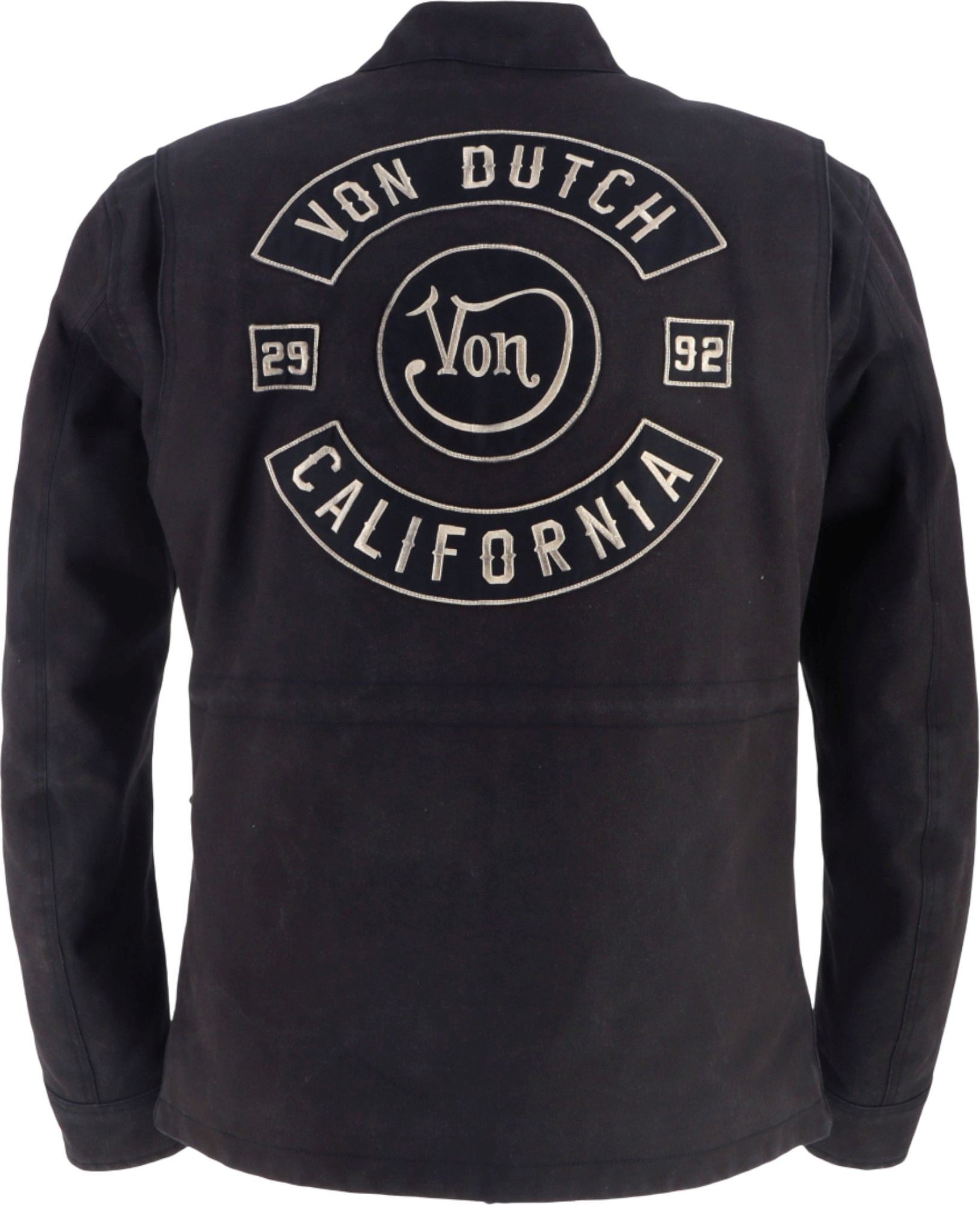 Von Dutch X Helstons Warrior Motorcycle Textile Jacket black XL Figure 4