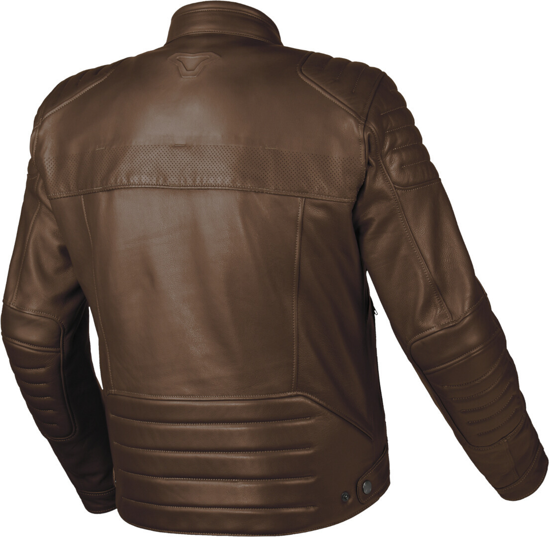 Macna Lance 2.0 perforated Motorcycle Leather Jacket brown 50 Figure 3