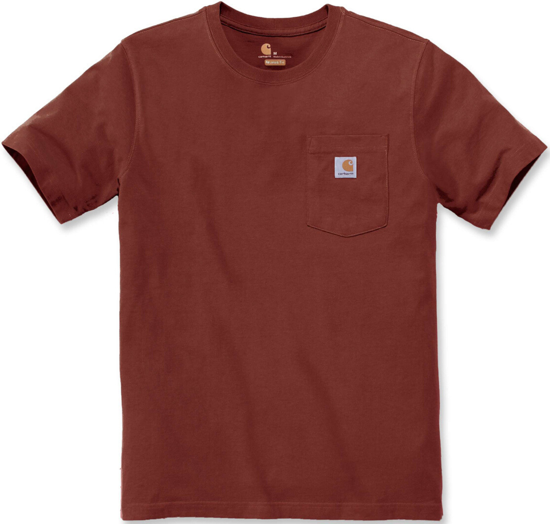 Carhartt Workwear Pocket Tricou Roșu închis S Figura 1