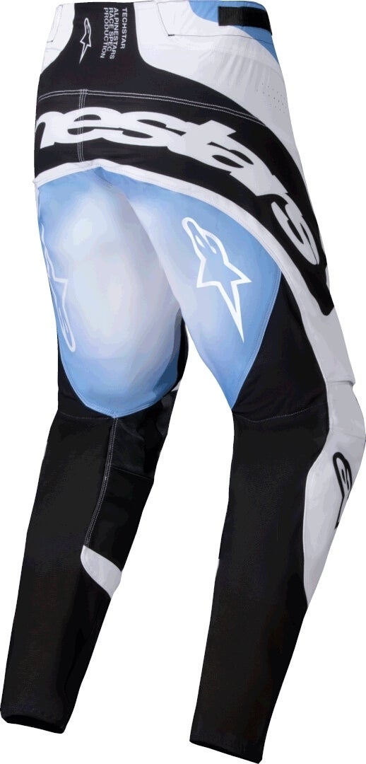 Alpinestars Techstar Melt Motocross bukser svart/blå/hvit 40 Figur 2