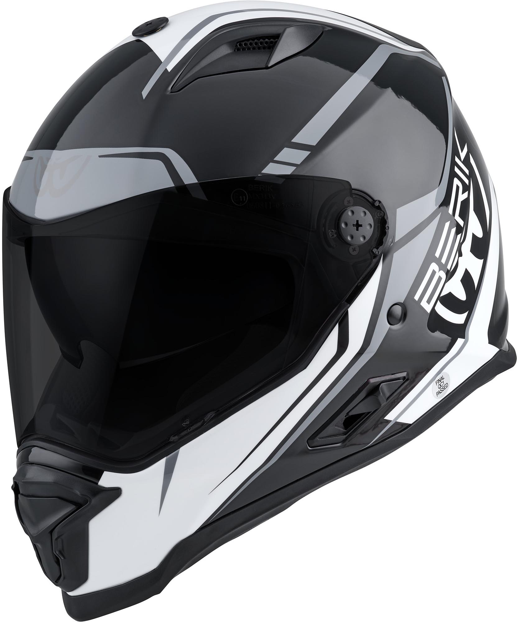 Berik MX313 Volstom Adventure Pro Enduro Hjelm sort/grå/hvid L Figur 6