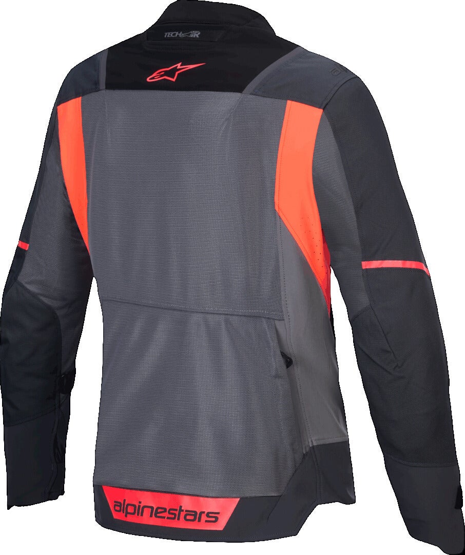Alpinestars Stella ST-2 Air Dame motorcykel tekstiljakke sort/grå/orange M Figur 2