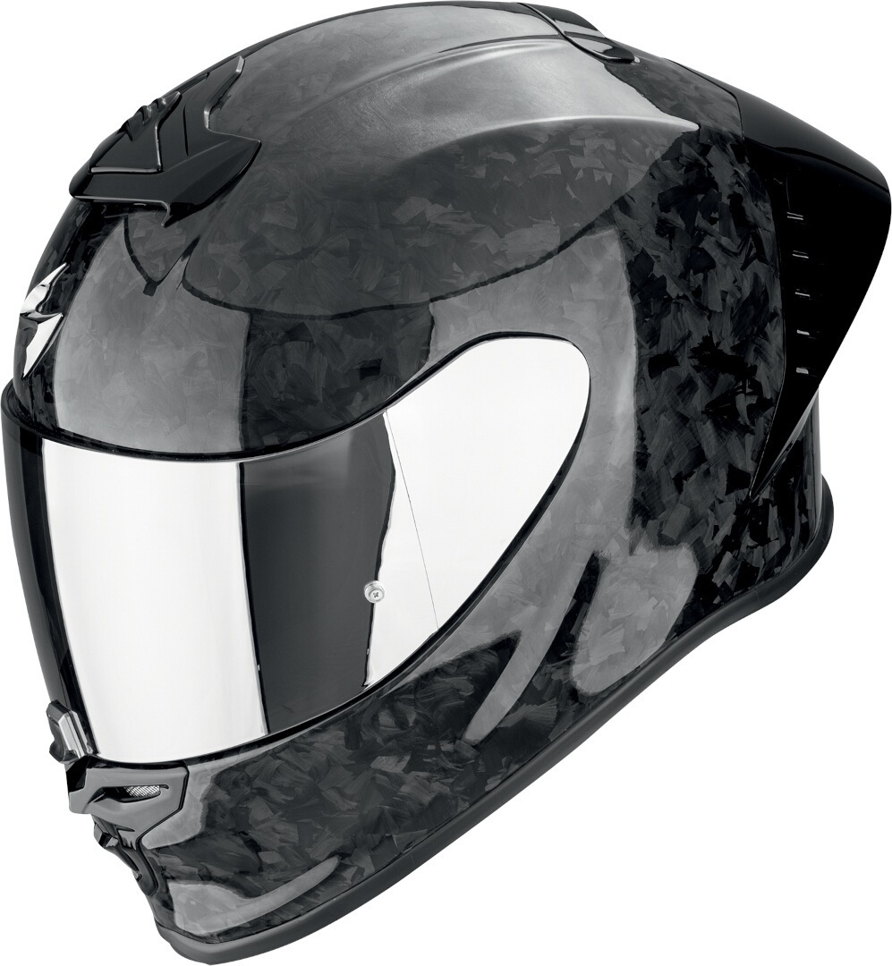 carbon fiber 1/2 motorcycle helmet J22 Solid they stretch and mold to the shape of your head after short usage. Scorpion EXO R1 Evo II