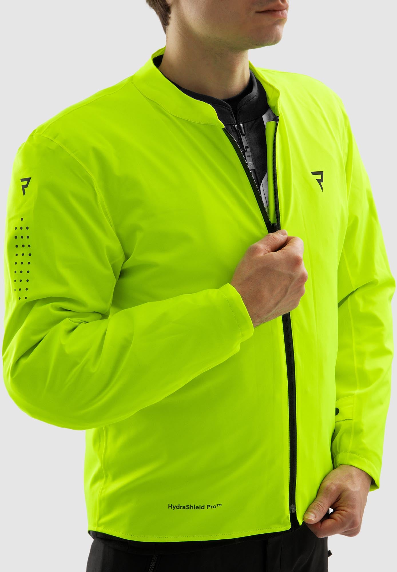 Side view of Rebelhorn Hiflow 5 waterproof Motorcycle Textile Jacket