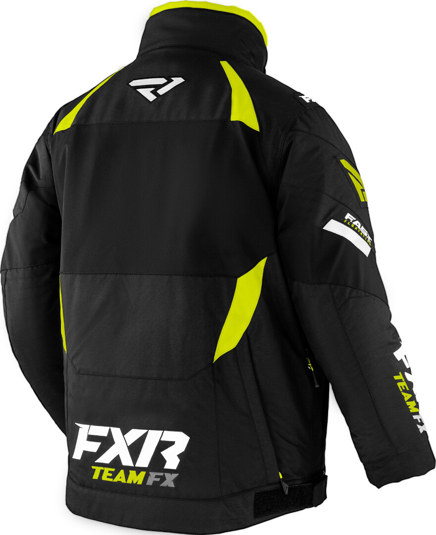 FXR Team FX 2-in-1 2023 Snowmobile Jacket black/yellow L Figure 2