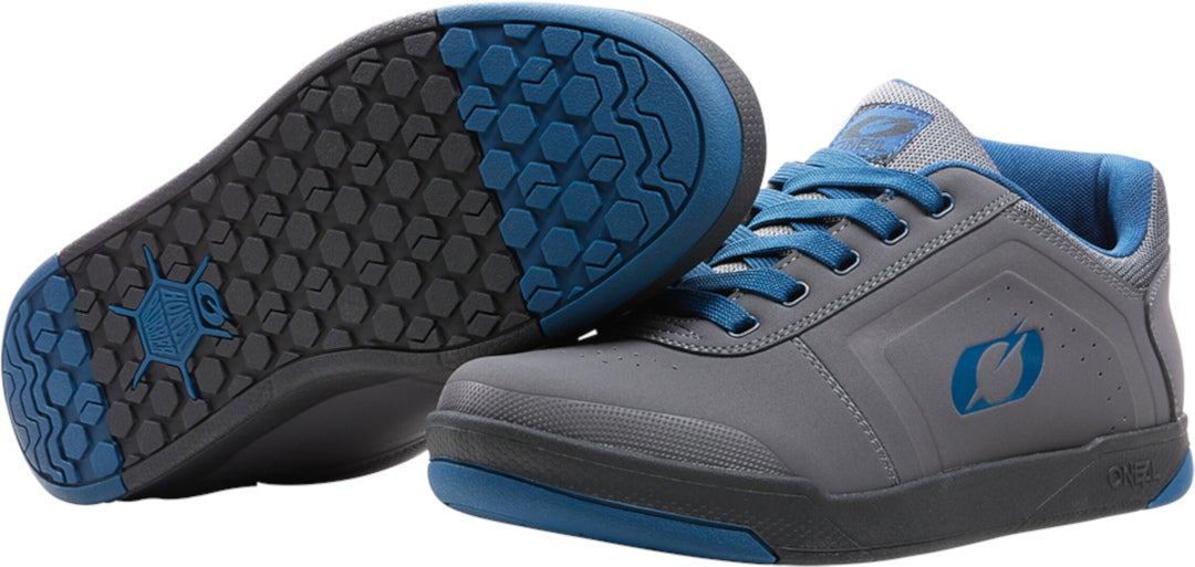 Oneal Pinned Pro Flat Pedal V.22 boty šedá/modrá 42 Obrázek 4