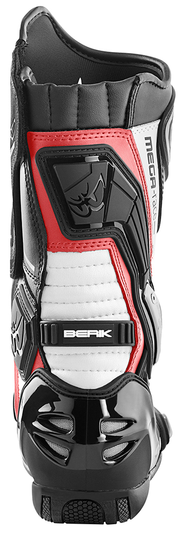 Berik Donington Motorcycle Boots black/white/red 43 Figure 4