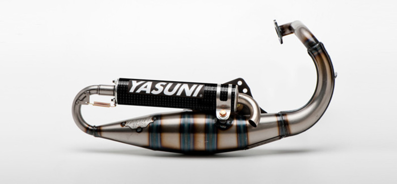 YASUNI R-seriens fullständiga avgassystem - Kolfiber Figur 2