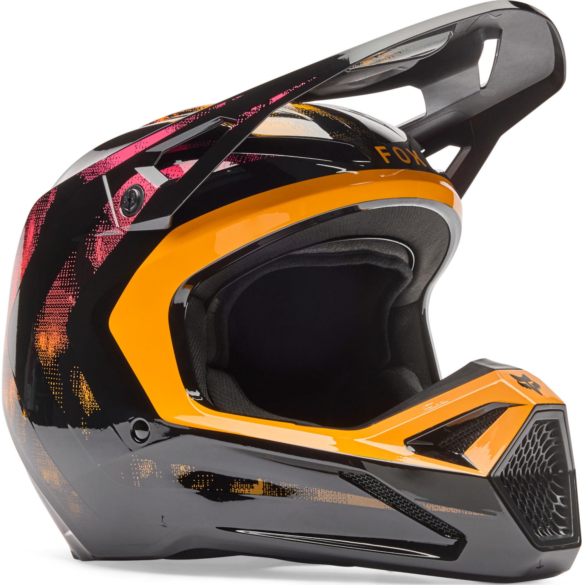 FOX V1 Kairos Casque de motocross noir/orange M (57/58) Figure 1