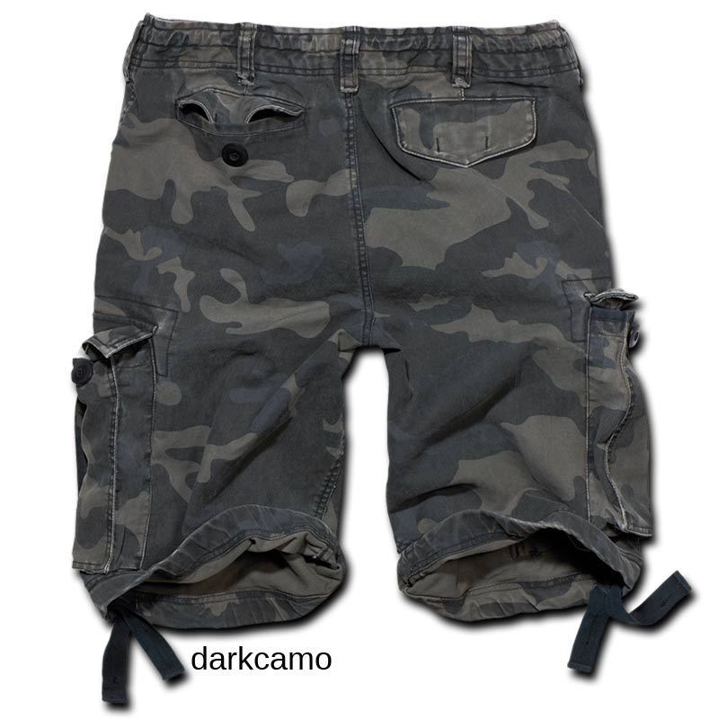 Brandit Vintage Classic Šortky Temné maskování 6XL Obrázek 2