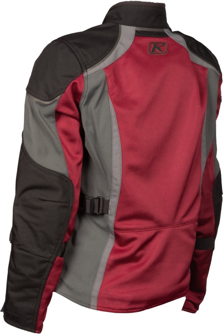 Klim Avalon Damen Motorrad Textiljacke grau/rot S Abbildung 2