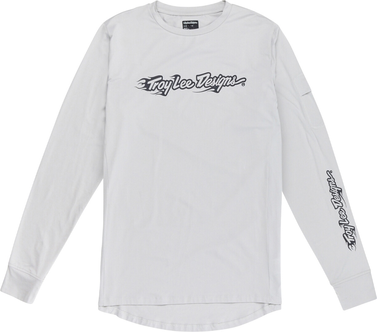 Troy Lee Designs Ruckus Burn Out Ride Långärmad ljusgrå XL Figur 1