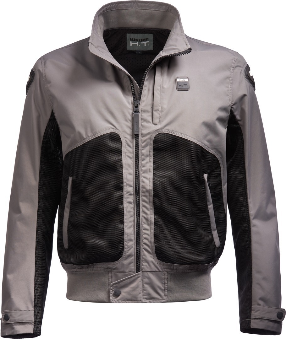 Blauer Thor Air perforated Motorcycle Textile Jacket grey/black M Figure 1