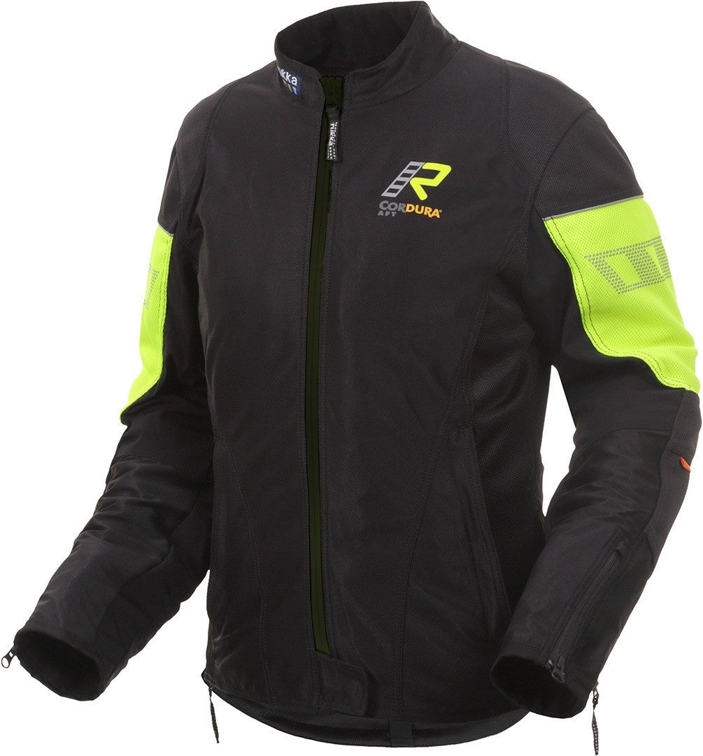 Rukka StretchAir Ladies Motorcycle Textile Jacket black/yellow 40 Figure 1