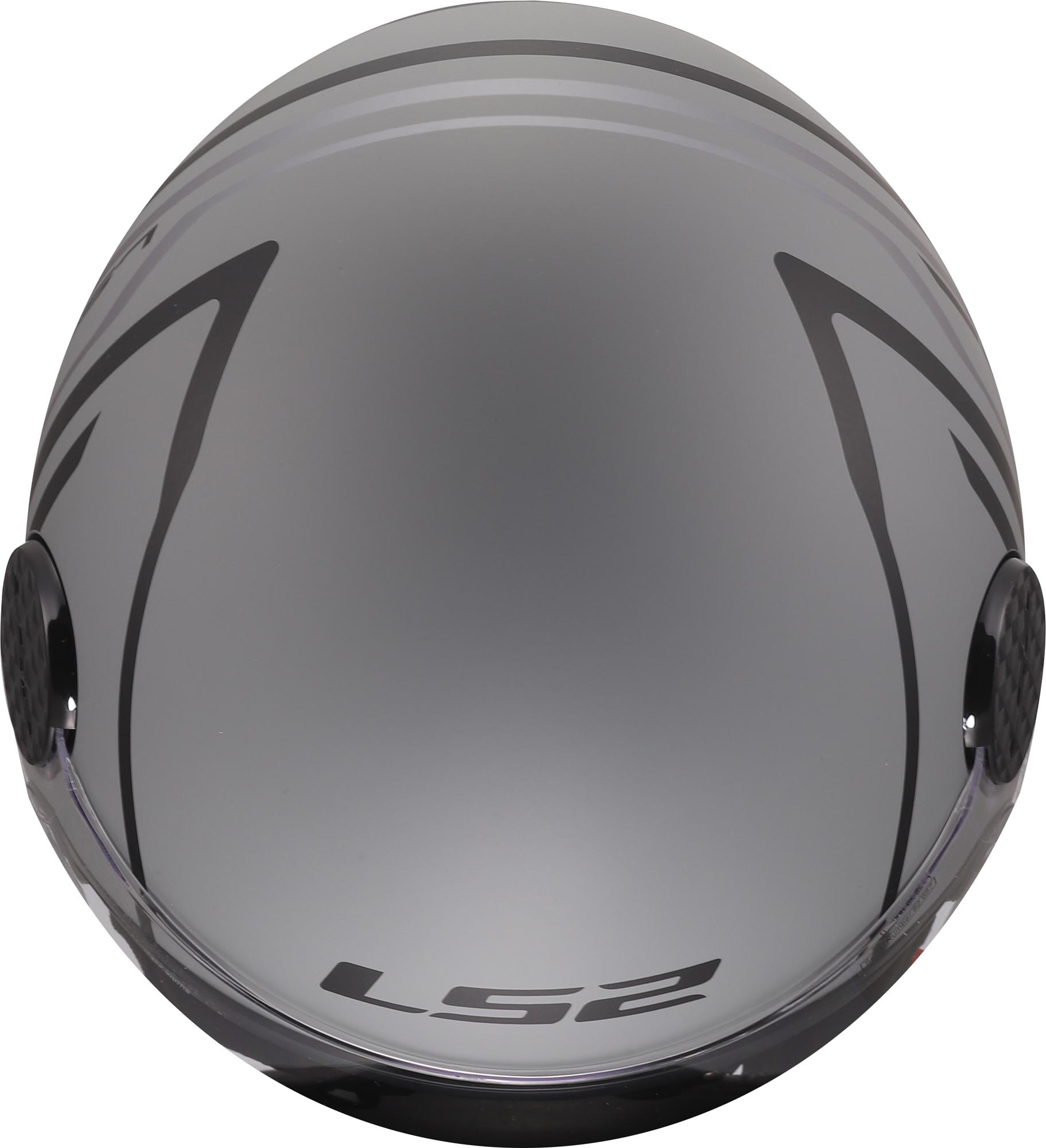 LS2 OF558 Sphere Lux II Minim Jethelm schwarz/grau L (59/60) Abbildung 9