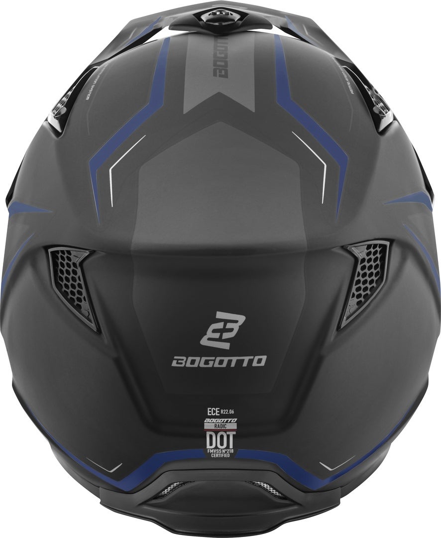 Bogotto Radic WN-ST 22.06 Casco blu/nero L Figura 7