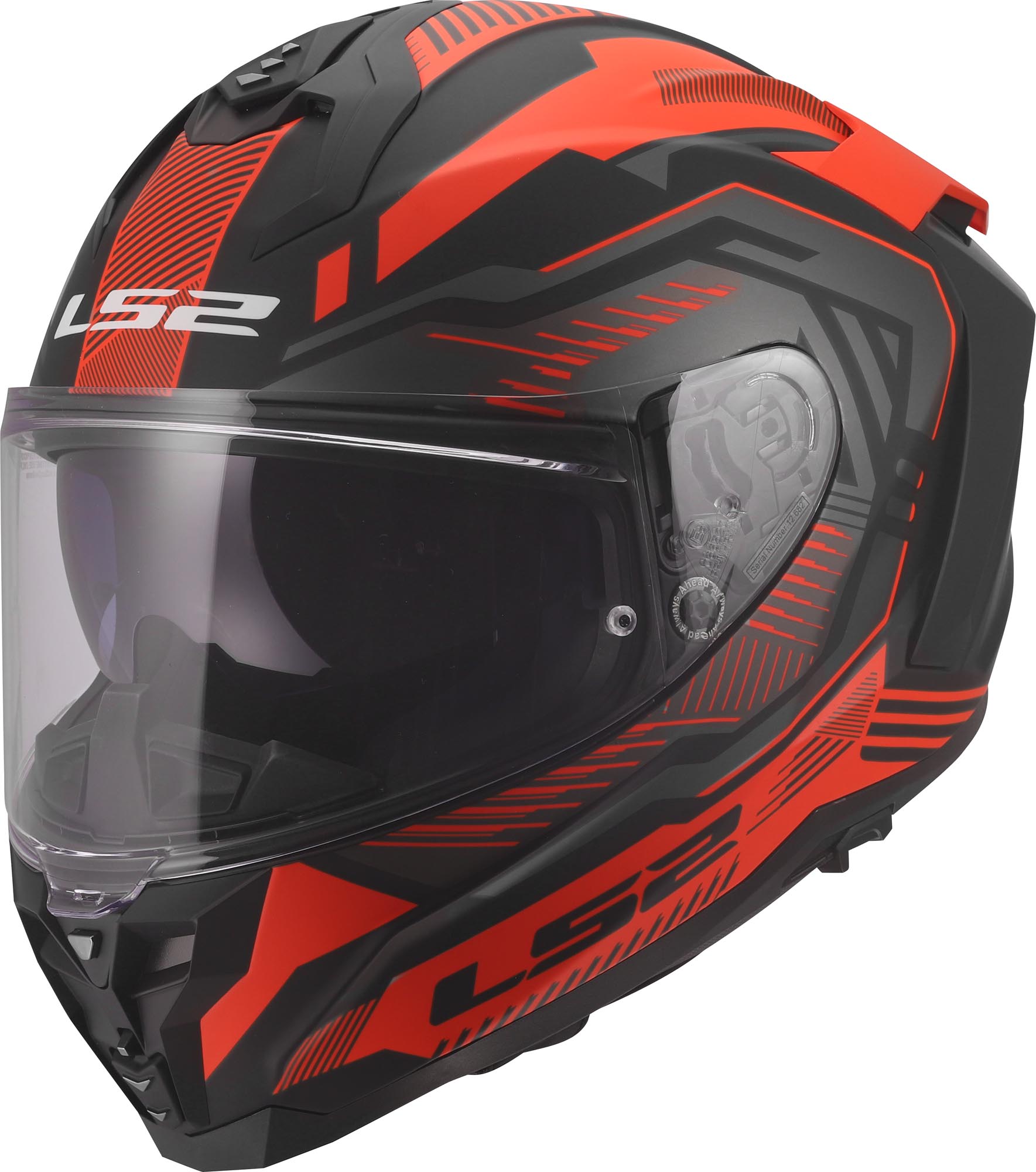 LS2 FF817 Challenger II Dravix Kask /Czerwony XXXL (65/66) Rysunek 1