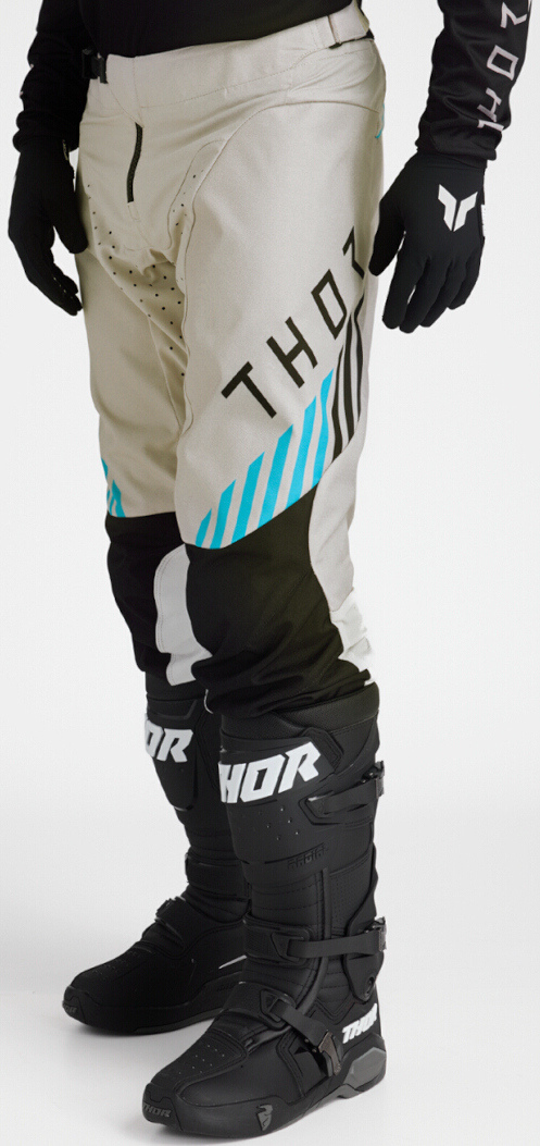 Thor Launchmode Zone Pantaloni da motocross nero/beige 38 Figura 9