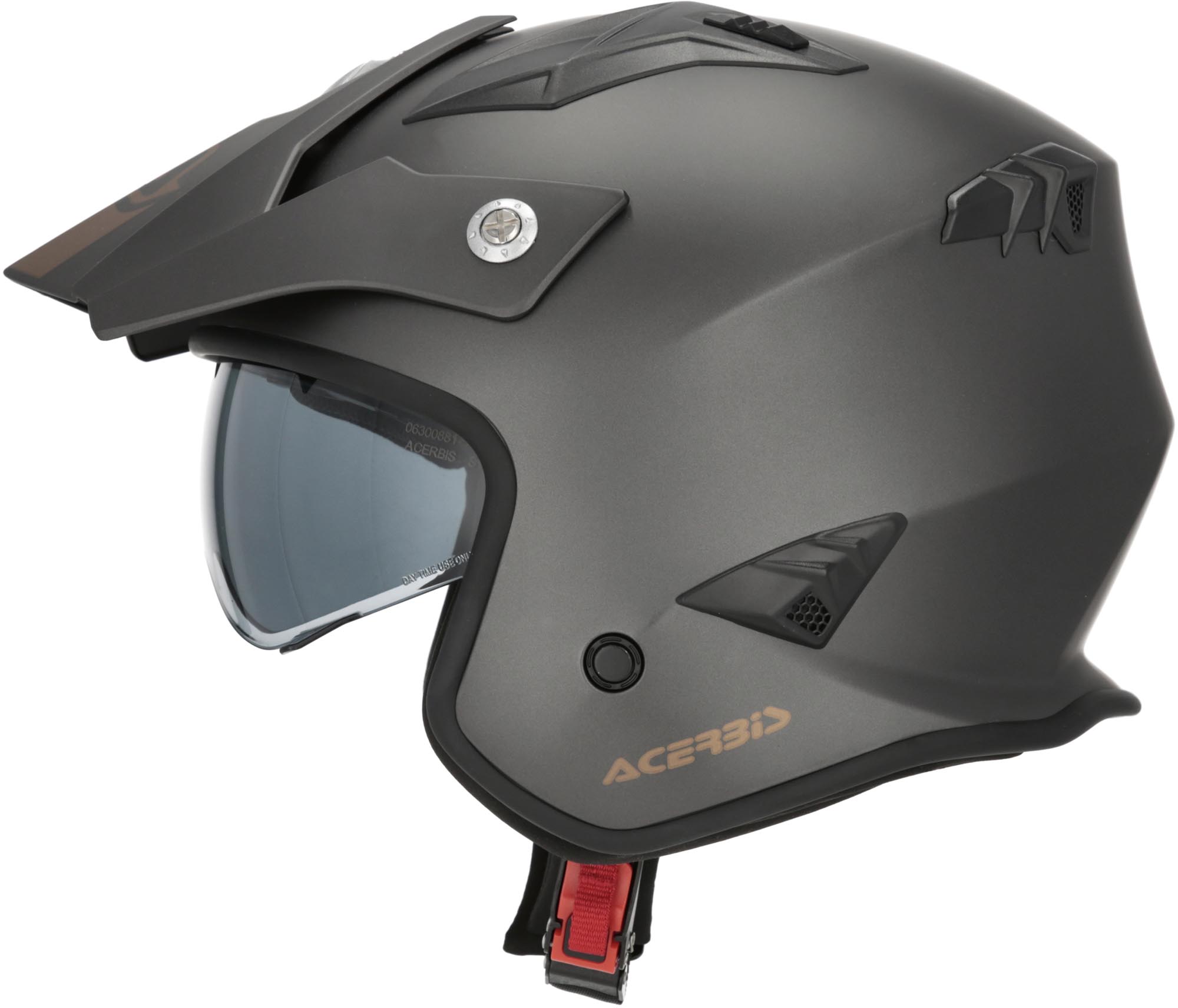 Acerbis Aria Metallic Casco Jet Anthracite Matt S (55/56) Figura 3