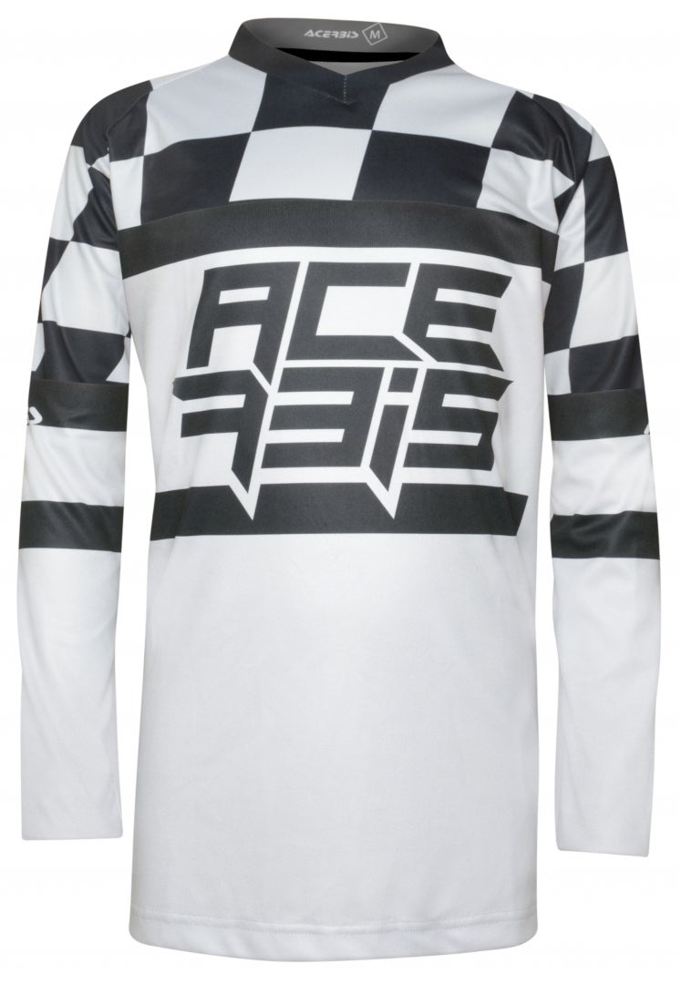Acerbis Skyhigh Børn motocross Jersey grå/sort L Figur 3
